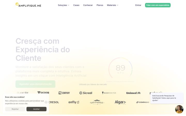 Screenshot of amplifique.me