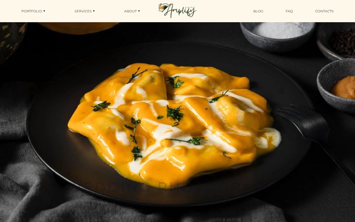 Screenshot of amplifycreativelab.com