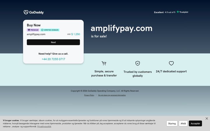 Screenshot of amplifypay.com