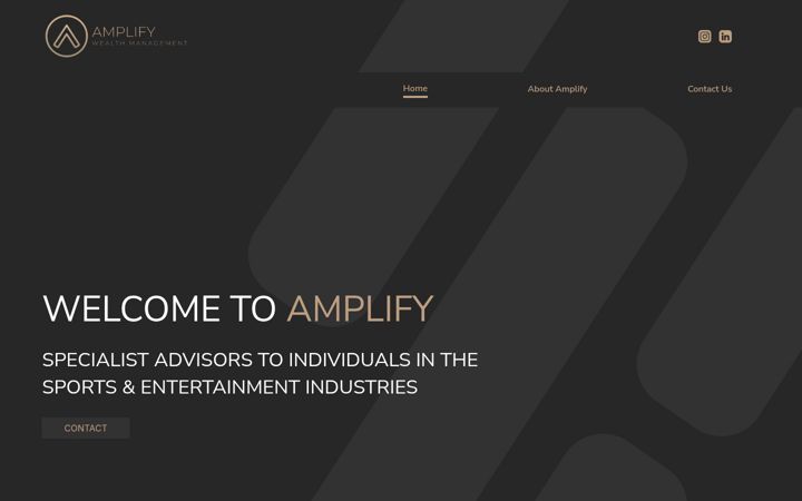 Screenshot of amplifywealth.com