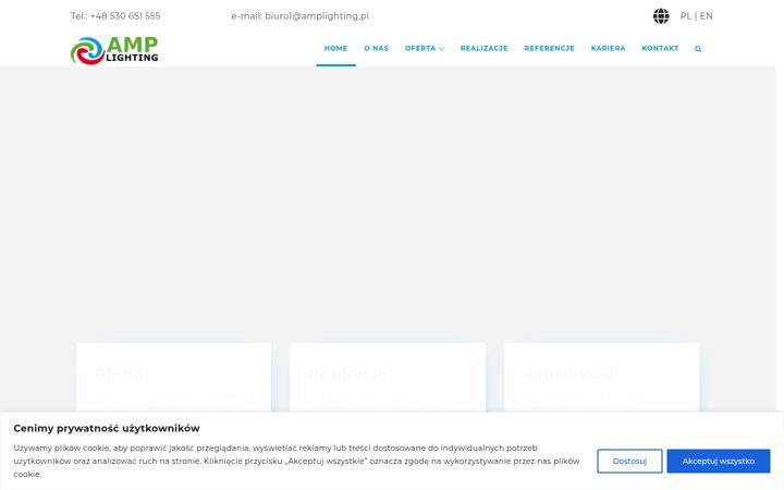 Screenshot di amplighting.pl