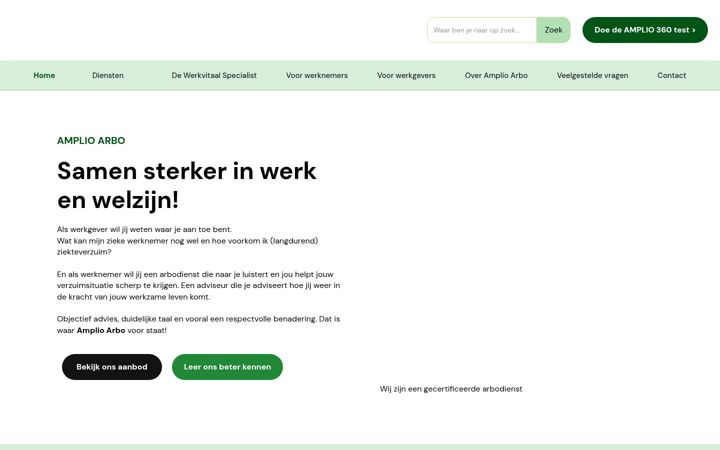 Screenshot of amplioarbo.nl