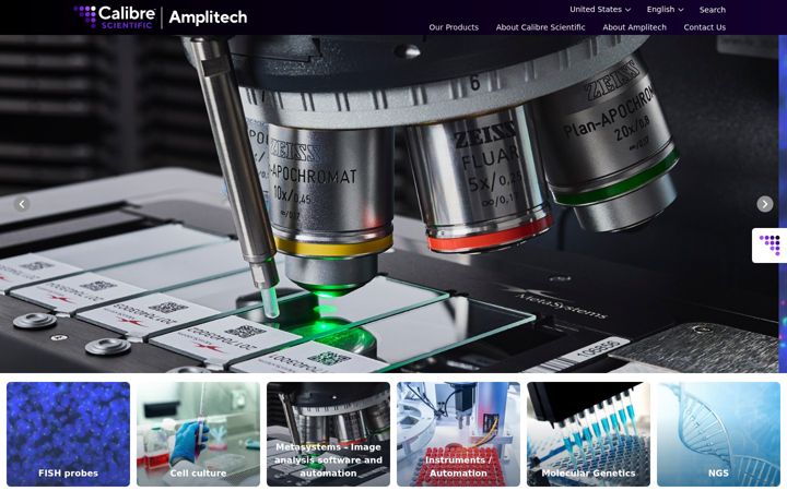 Screenshot of amplitech.net