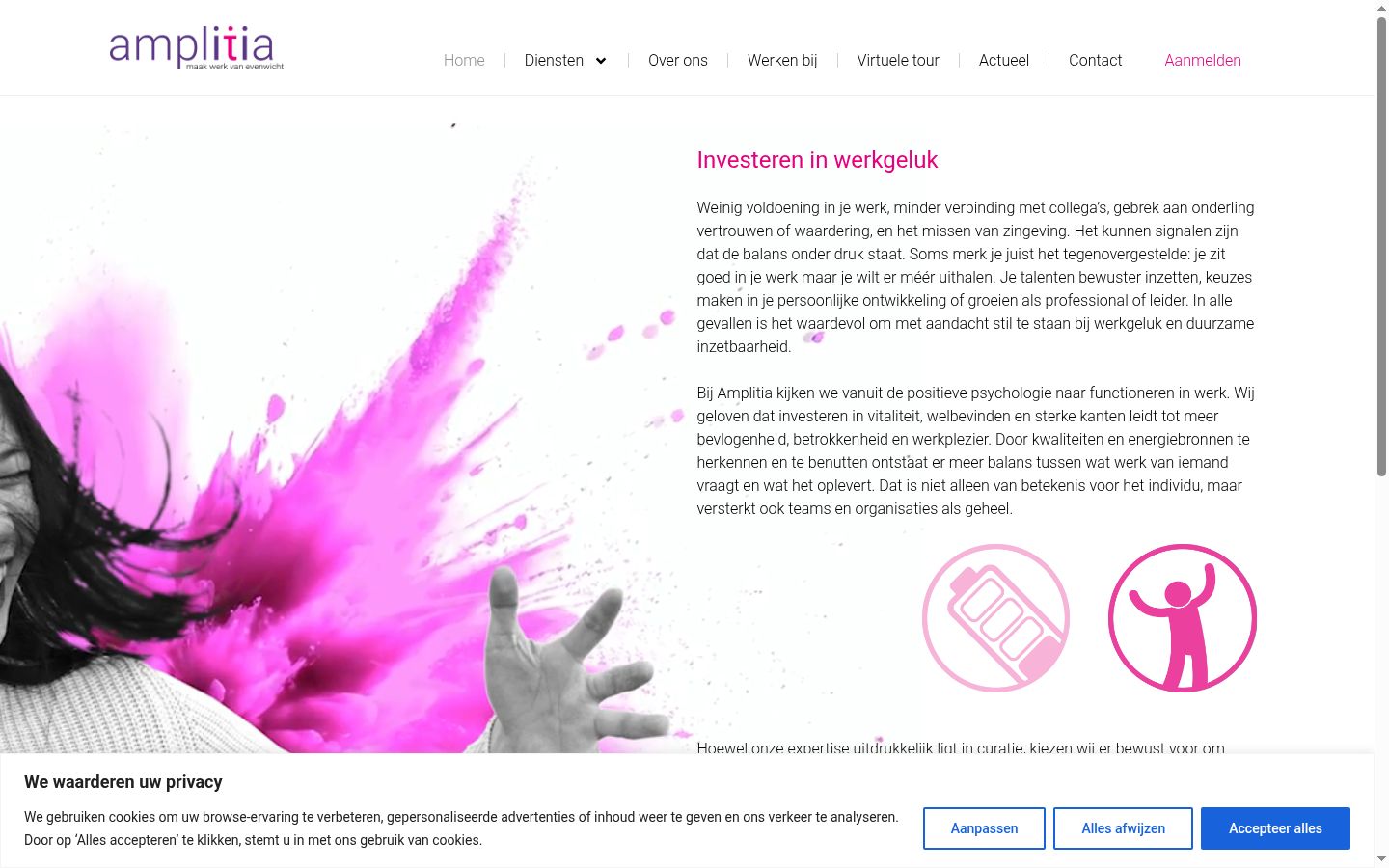 Zrzut ekranu banera zgody wyświetlanego przed jakąkolwiek interakcją