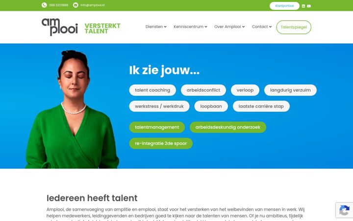 Screenshot of amplooi.nl