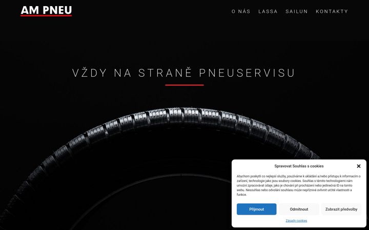 Screenshot of ampneu.cz