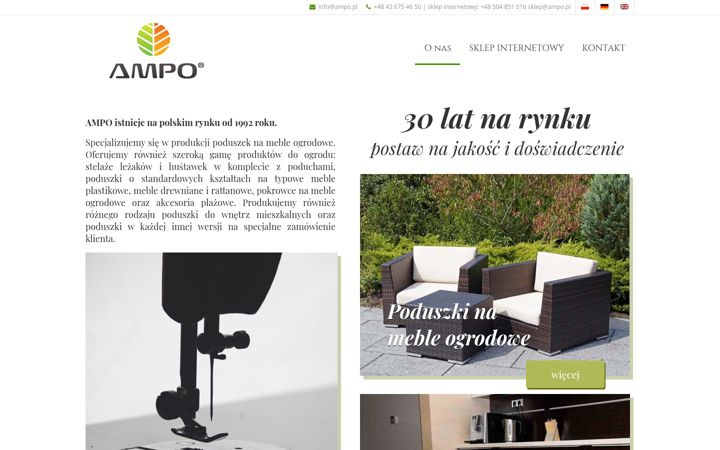 Screenshot of ampo.pl