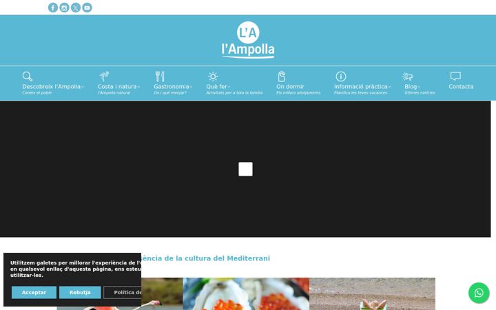 Screenshot of ampollaturisme.com