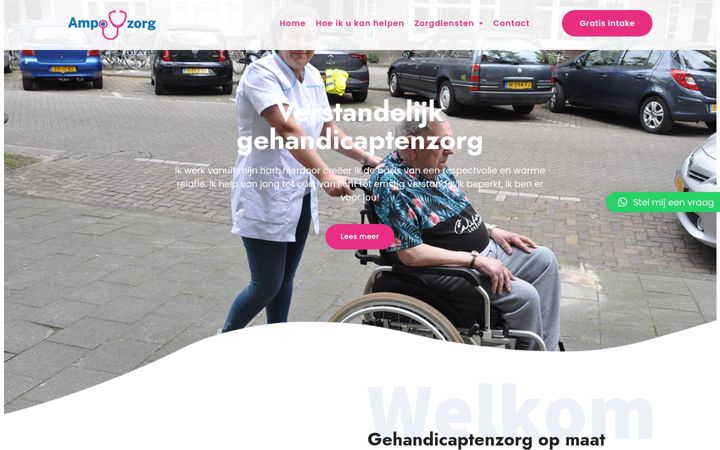 Zrzut ekranu ampozorg.nl