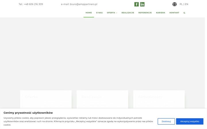 Screenshot of amppartners.pl