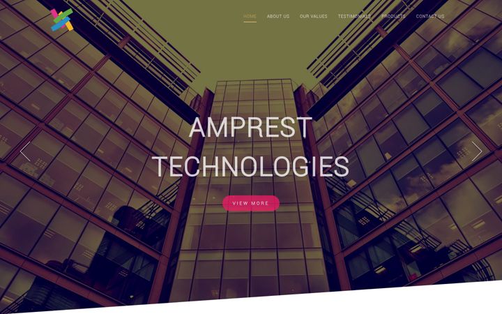 Screenshot of amprest.co.ke