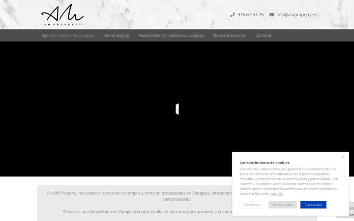Екранна снимка на amproperty.es