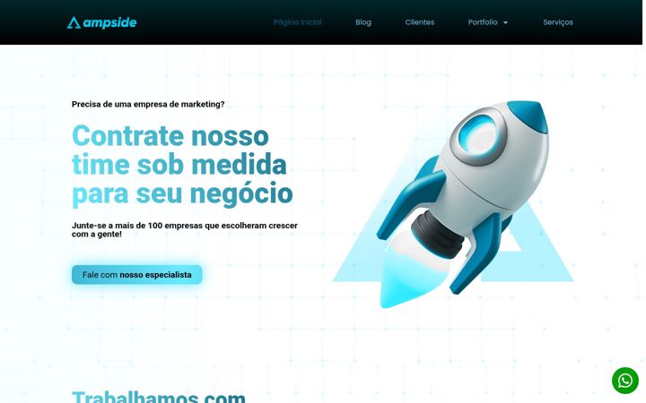 Screenshot of ampside.com