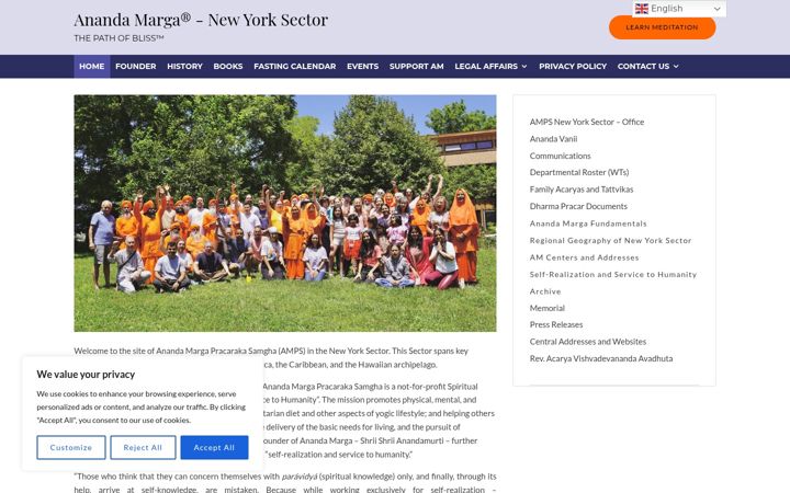 Screenshot of ampsnys.org