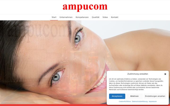 Skjermbilde av ampucom.de