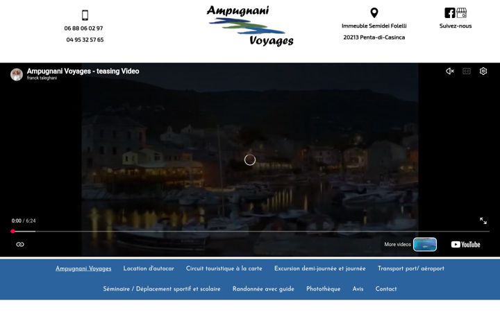 Screenshot of ampugnani-voyages.com