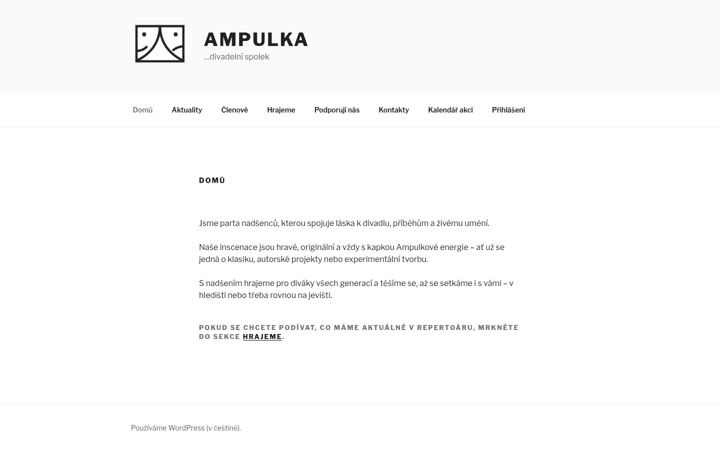 Screenshot of ampulka.org