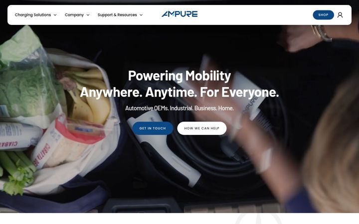 Screenshot of ampure.com