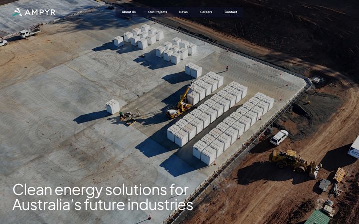 Screenshot of ampyr.com.au