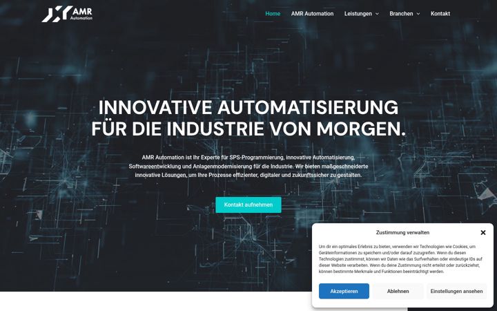 Screenshot of amr-automation.at