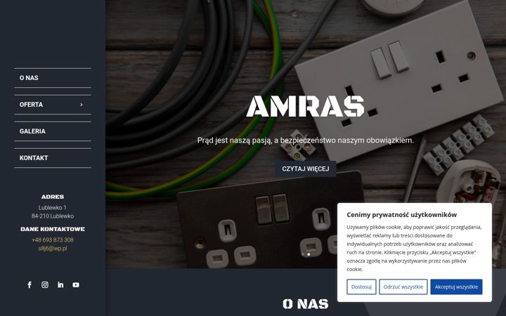 Screenshot di amras.pl