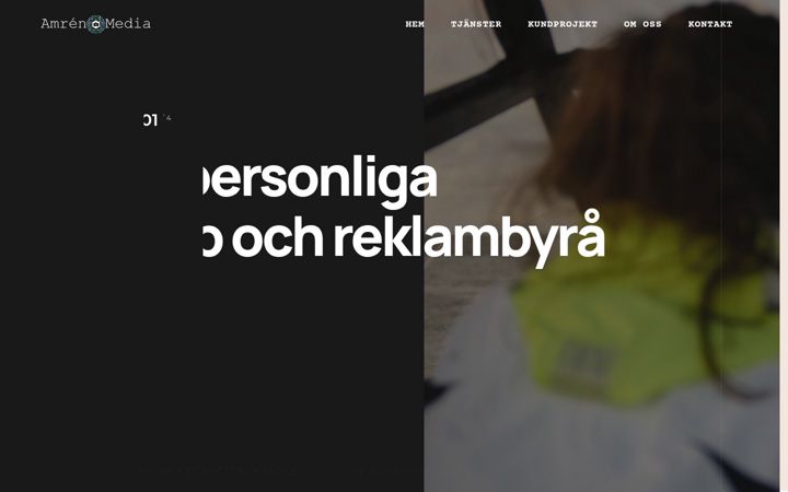 Zrzut ekranu amrenmedia.se