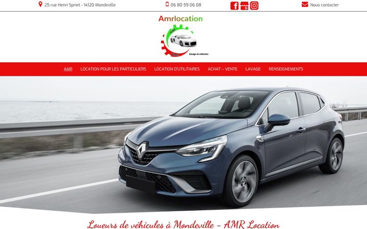 Screenshot of amrlocation14.fr