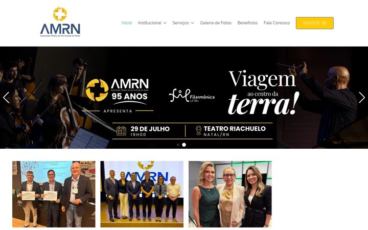 Captura de ecrã de amrn.org.br
