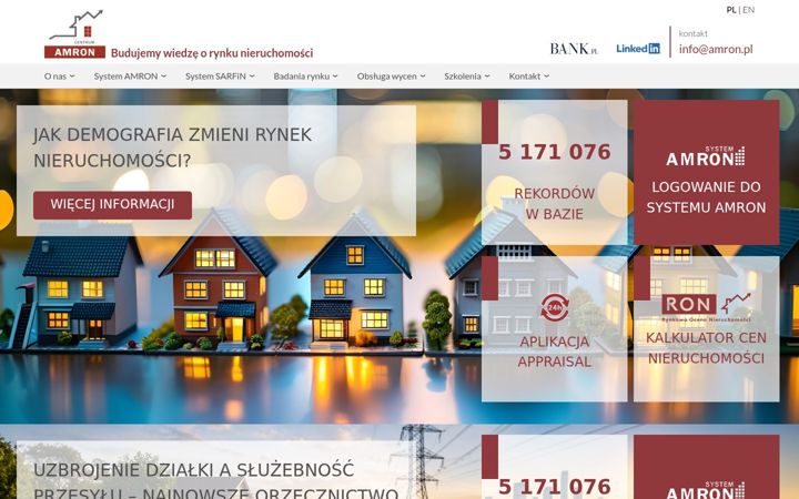 Screenshot di amron.pl
