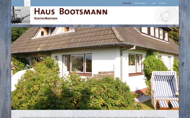 Skjermbilde av amrum-bootsmann.de