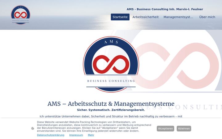 Screenshot of ams-bc.de