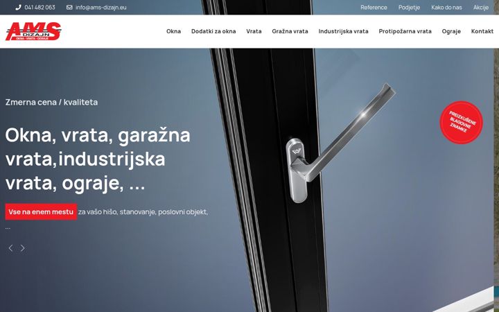 Screenshot of ams-dizajn.si
