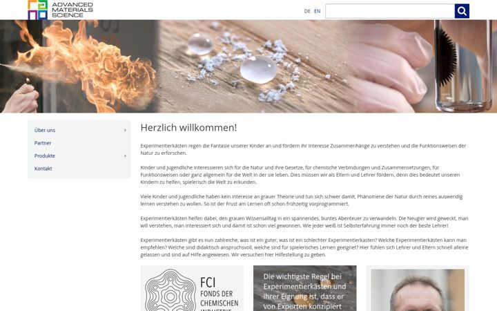 Screenshot of ams-rano.de