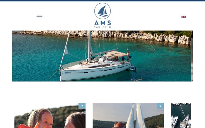 Screenshot of ams-yachting.de