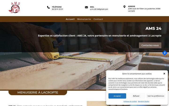 Zrzut ekranu ams24.fr
