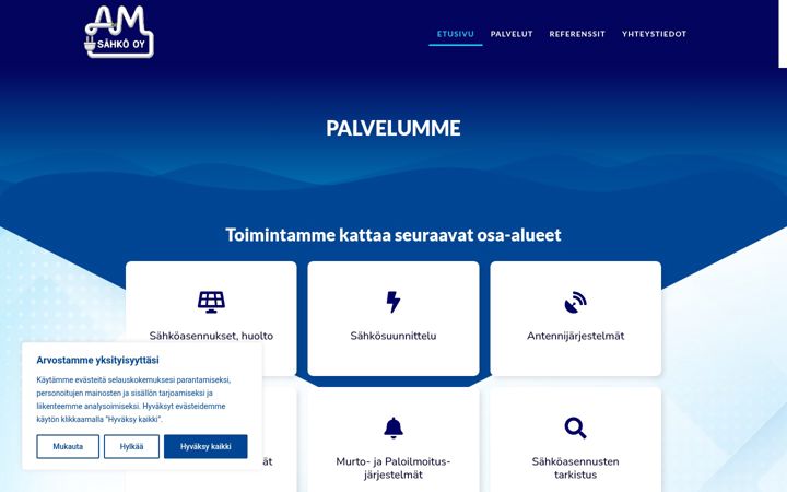 Screenshot of amsahko.net