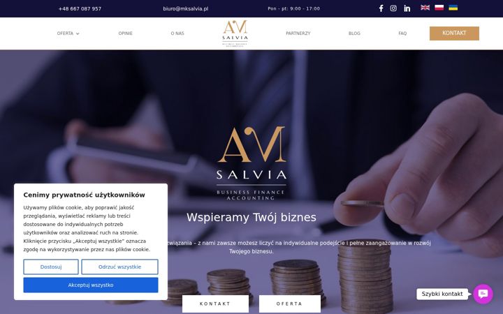 Screenshot di amsalvia.pl