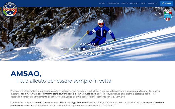 Screenshot of amsao.it