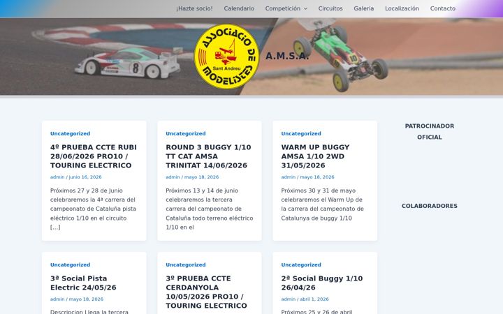 Screenshot of amsatrinitat.com