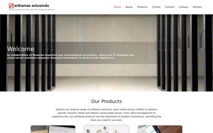 Screenshot of amsconsult.com