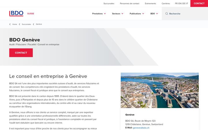 Screenshot of amservices.ch