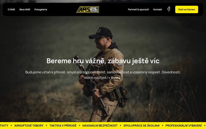 Skjámynd af amslezsko.cz