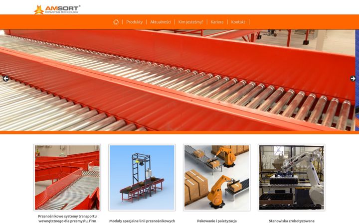 Screenshot of amsort.com
