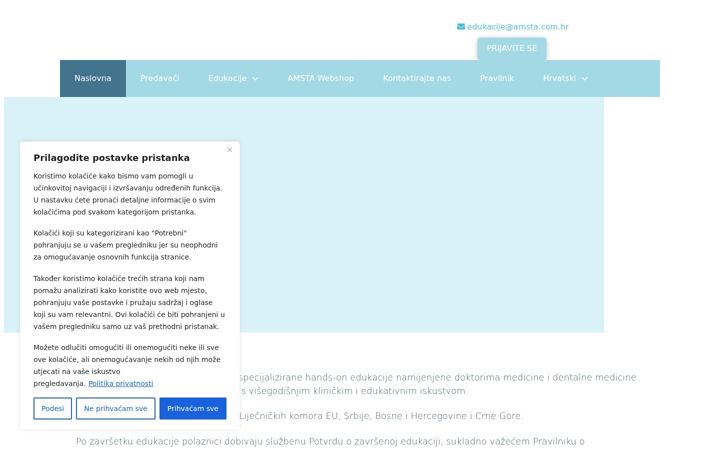 Skærmbillede af amsta.com.hr