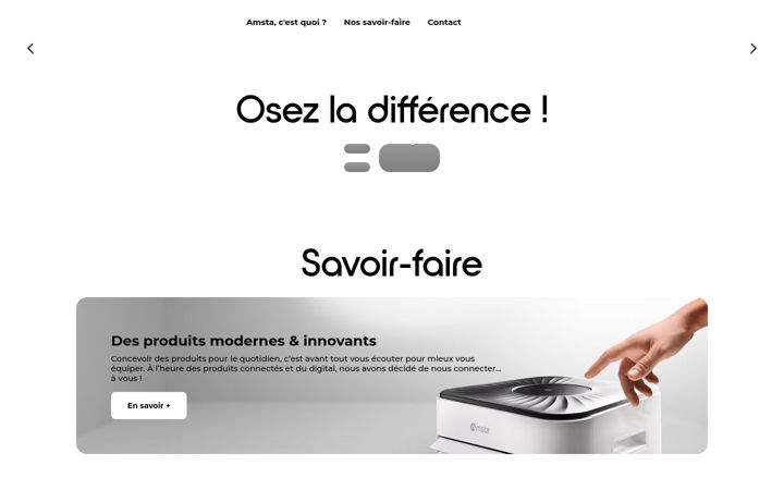 Screenshot of amsta.com