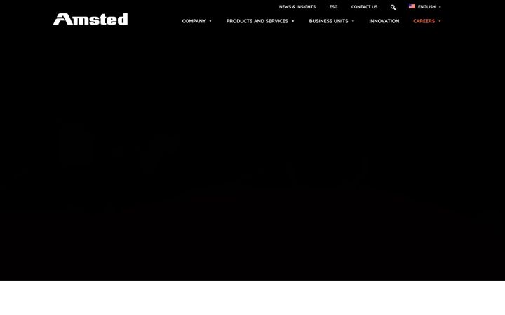 Screenshot of amsted.com