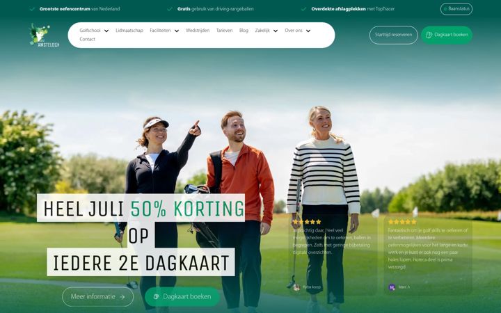 Screenshot of amsteldijk.nl