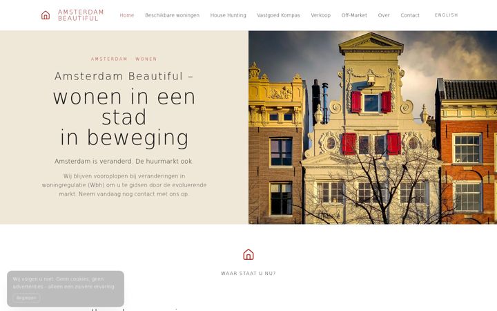 Zrzut ekranu amsterdambeautiful.nl