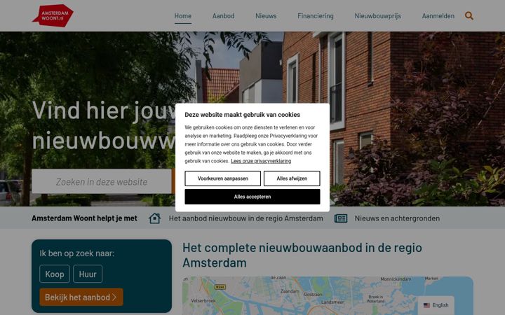 Screenshot του amsterdamwoont.nl