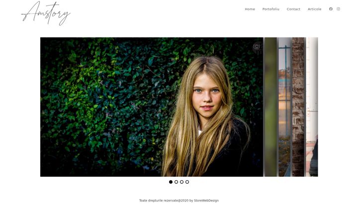 Screenshot of amstory.ro